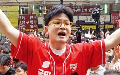 [포토] 김문수 지원사격 나선 한동훈