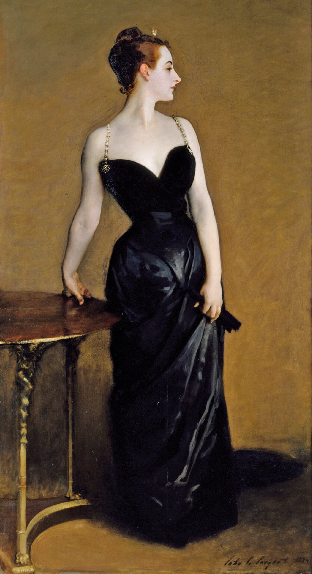 ‘마담 X(비르지니 아멜리 고트로)’(1883~1884) The Metropolitan Museum of Art