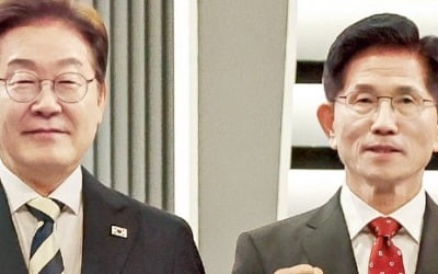 이재명 46.6%·김문수 37.6%…지지율 격차 한자릿 수로