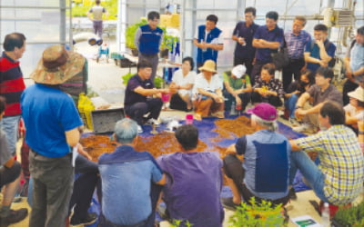 한국수목원정원관리원, 정원식물 판로 확대…지역기업과 동반 성장