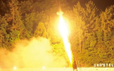 [포토] 우주 토토사이트 악성코드 첫 로켓발사 성공
