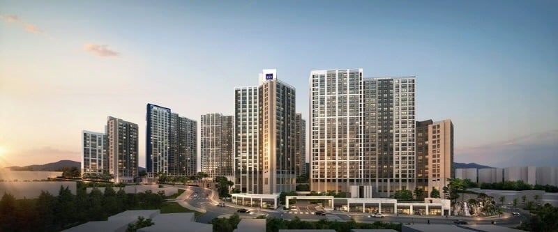 동문건설, ‘파주 문산역 3차 동문 디 이스트 센트럴’ 석경 투시도