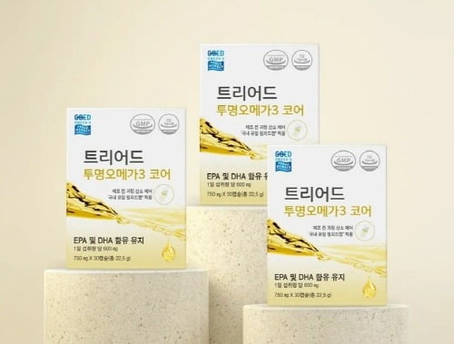 셀로닉스 ‘트리어드 투명 오메가3 코어’(셀로닉스 제공)