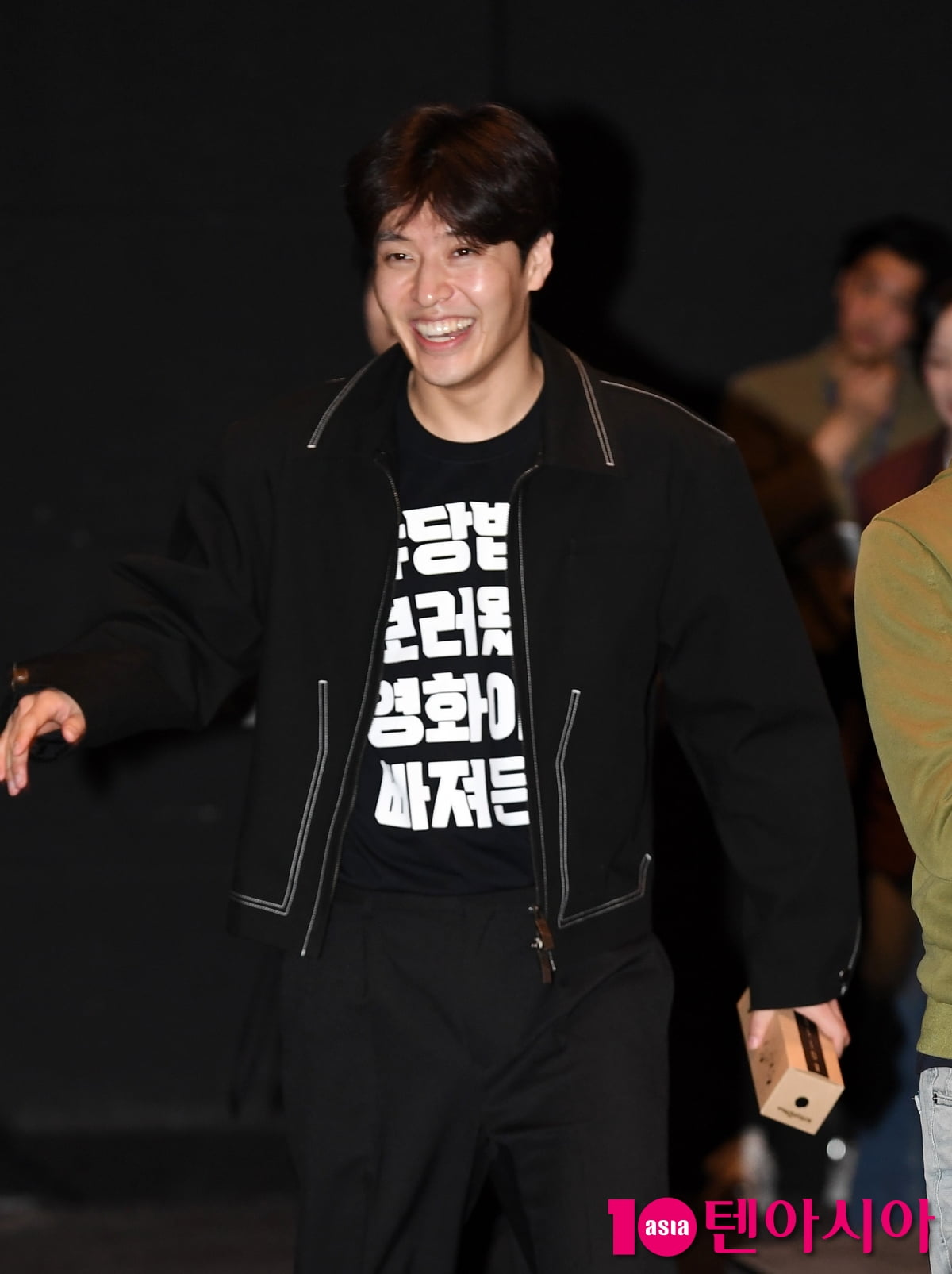 Kang Ha-neul Attends Stage Greeting for Crime Action Film 'Yadang' in Seoul