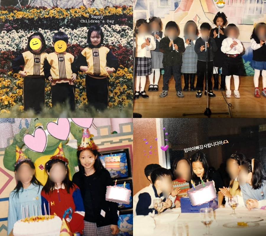 Son Na-eun Shares Adorable Childhood Photos on Instagram