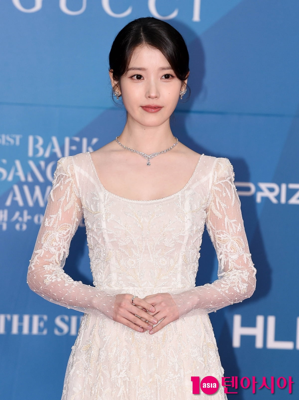 IU Shines on the Red Carpet at the 61st Baeksang Arts Awards