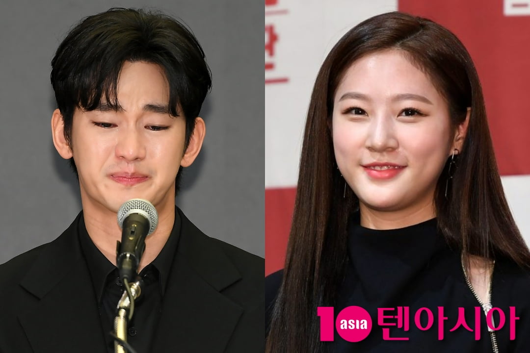 Kim Soo-hyun's agency denies the late Kim Sae-ron's recording, saying, "It was manipulated by AI"
