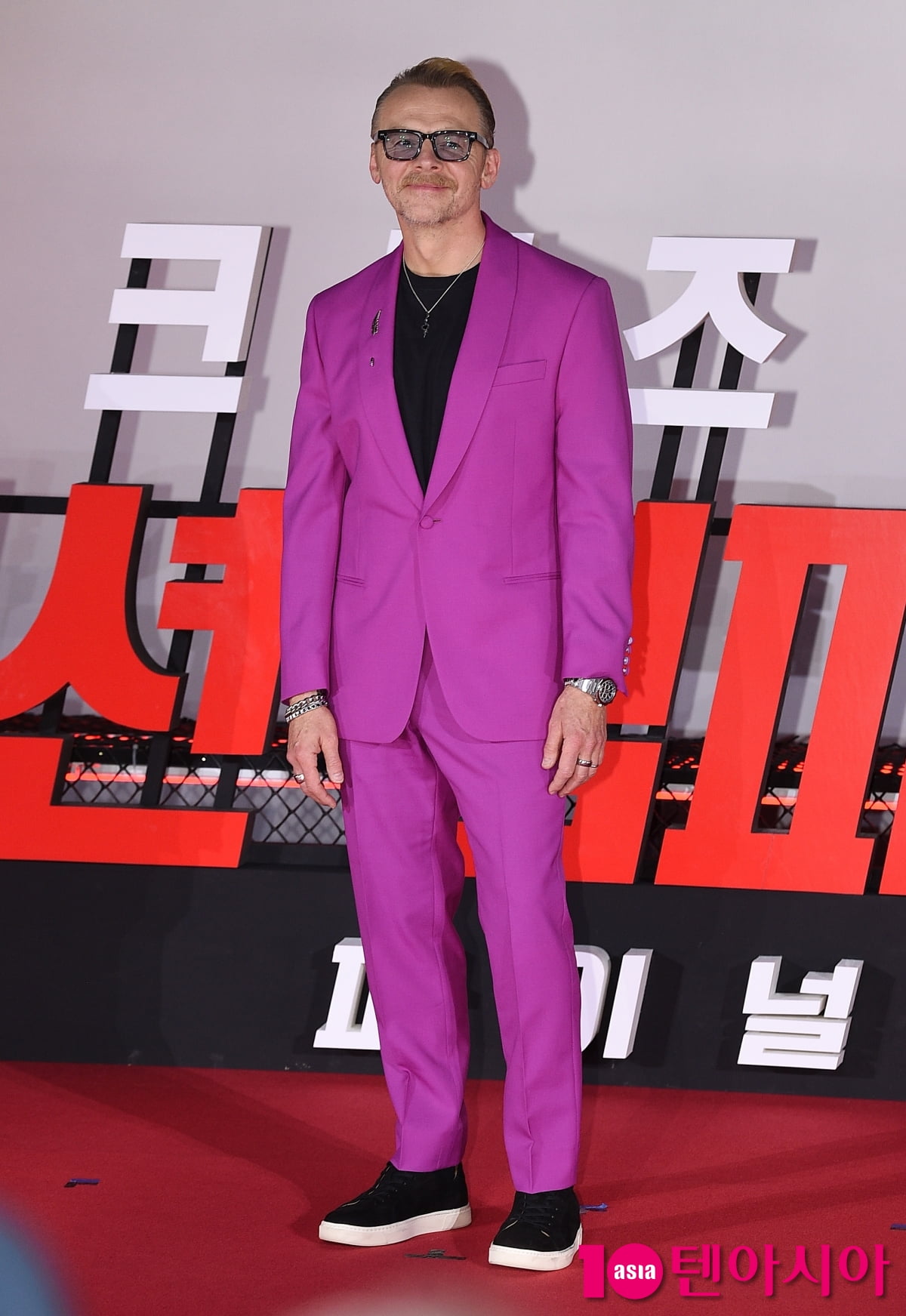 サイモン・ペッグ、映画『ミッション:インポッシブル - ファイナル・レコニング』ソウルでの記者会見に登場
