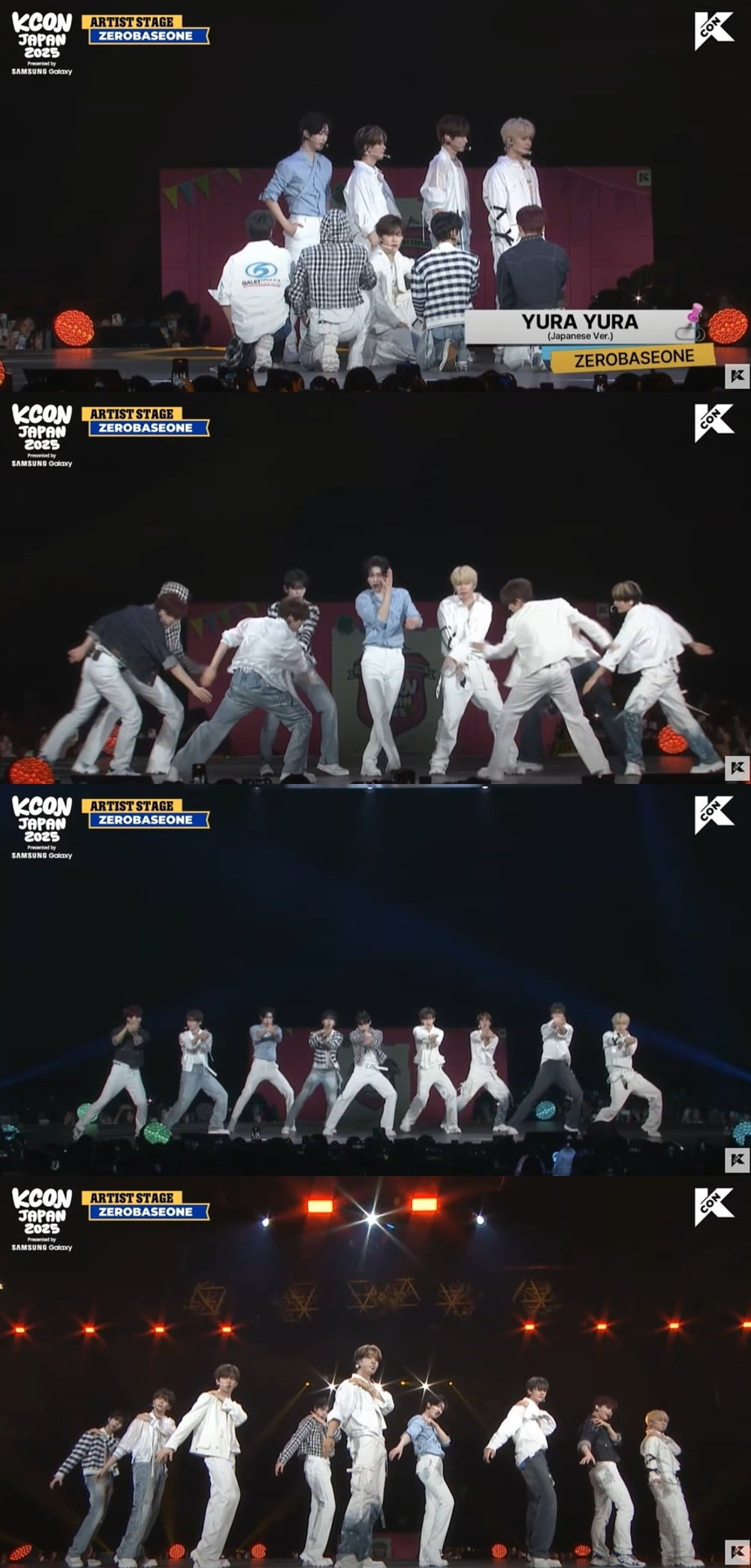 ZEROBASEONE Captivates Global Fans at 'KCON JAPAN 2025' Opening Day