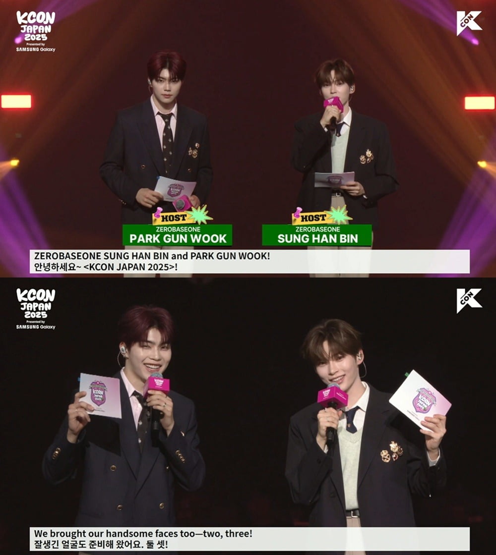 ZEROBASEONE Captivates Global Fans at 'KCON JAPAN 2025' Opening Day