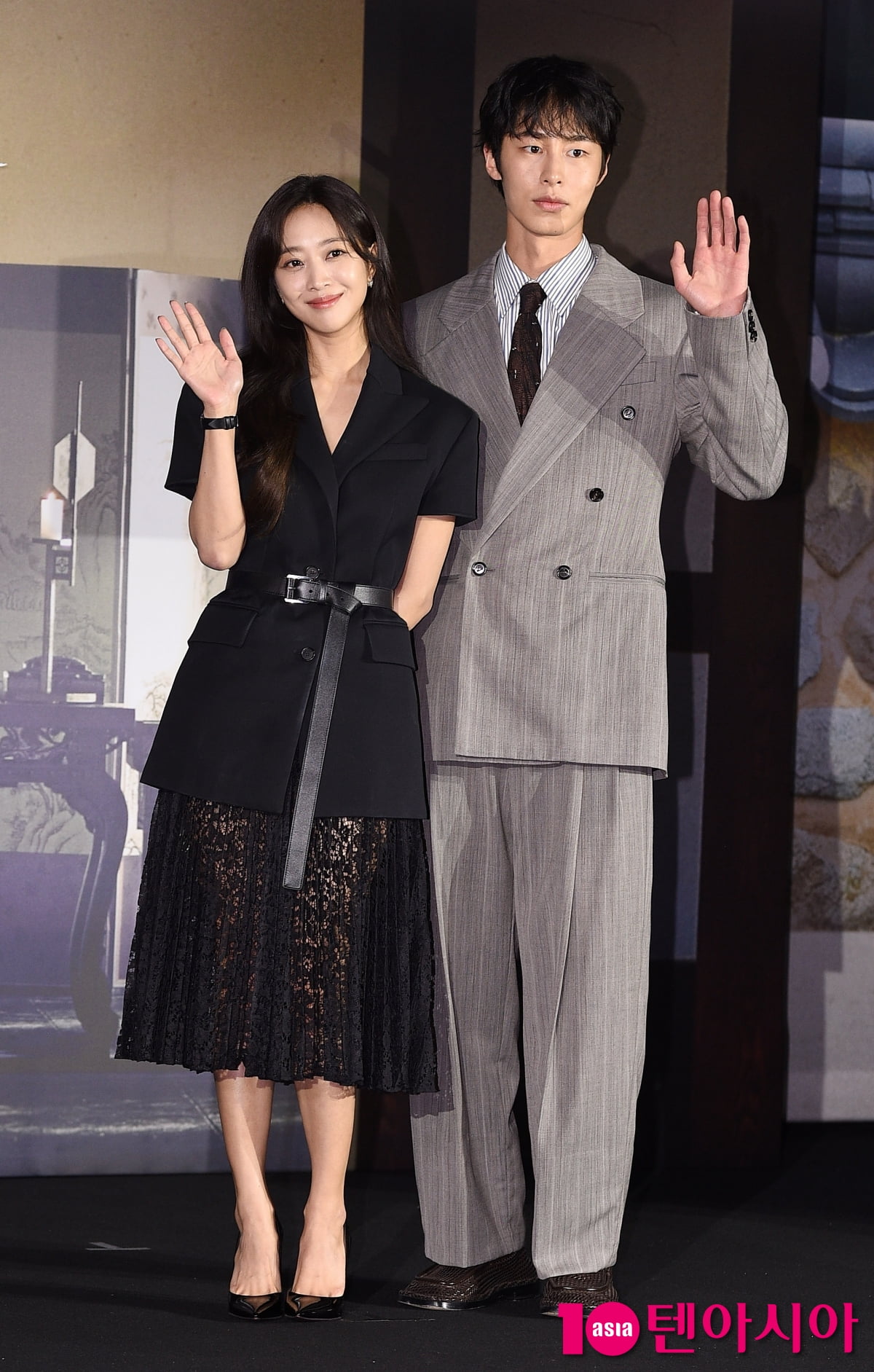 Netflix Series 'Dear Hongrang' Stars Jo Bo-ah and Lee Jae-wook Attend Press Conference in Seoul
