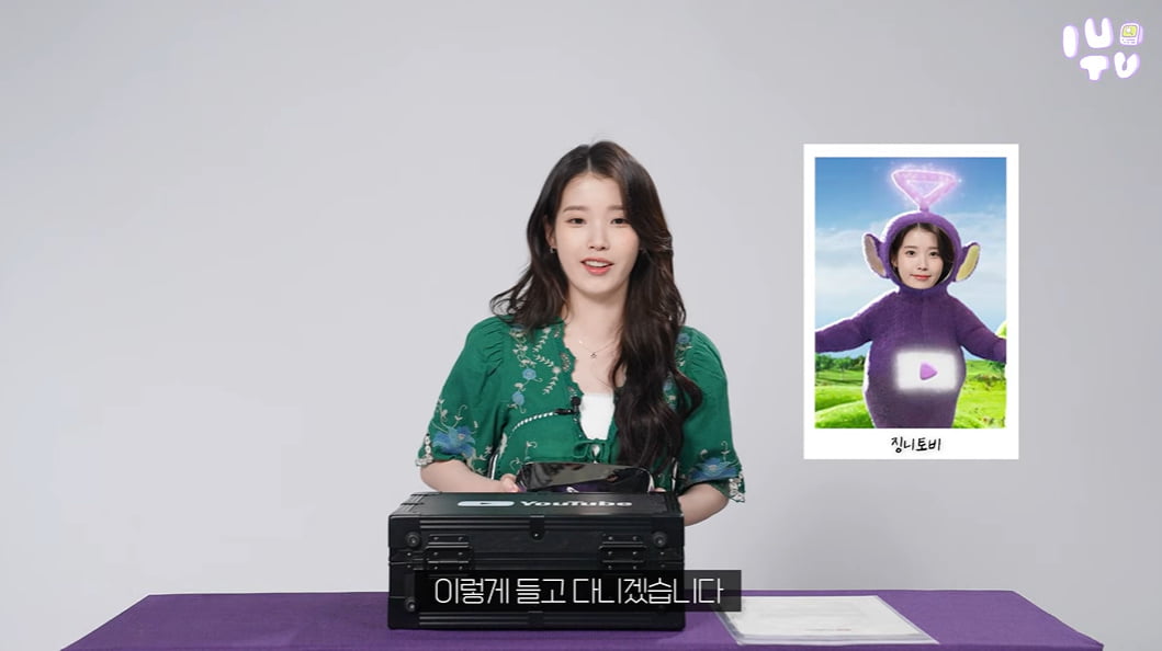 IU Celebrates 10 Million YouTube Subscribers with Diamond Play Button Unboxing