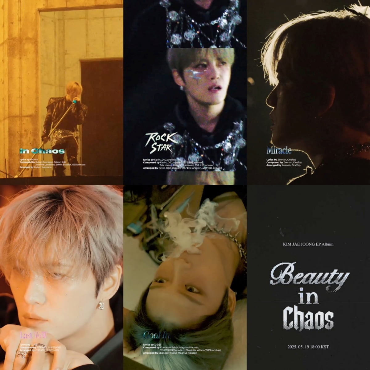 K-Pop Star Kim Jaejoong Returns as a Rock Icon with New EP 'Beauty in Chaos'