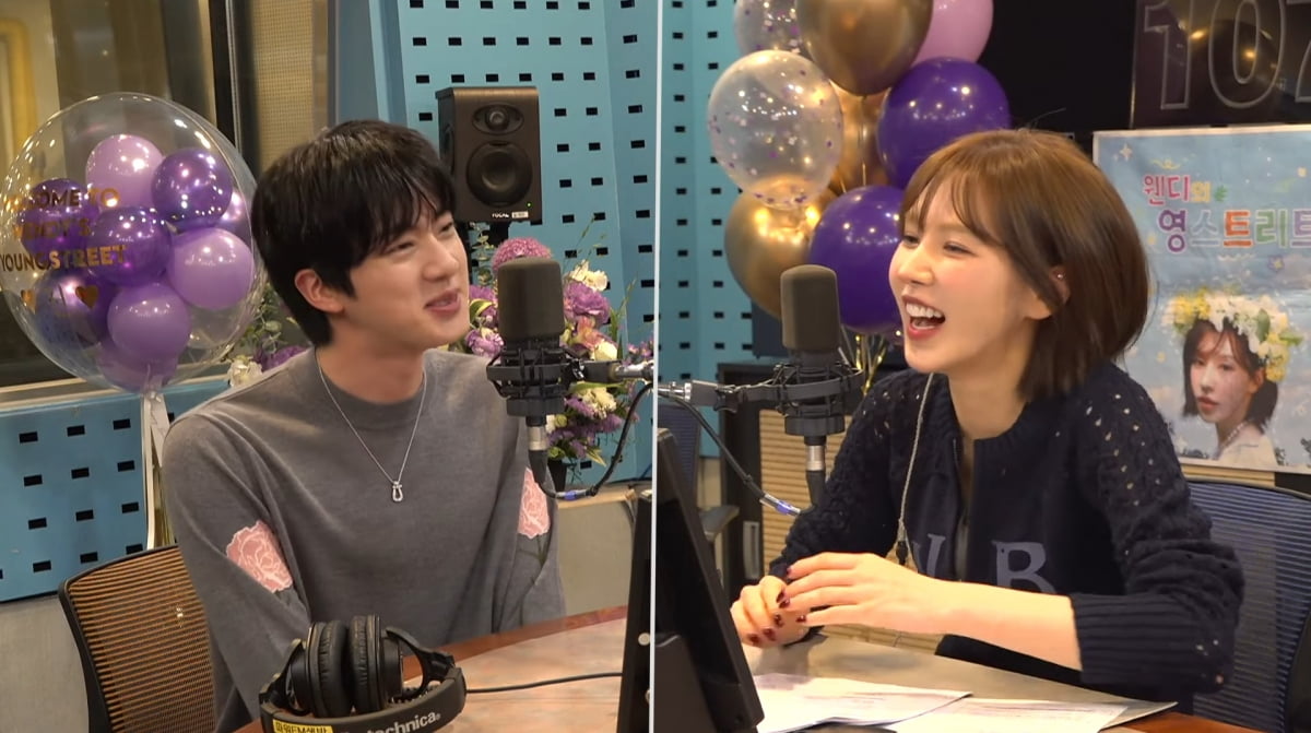 BTS's Jin Rates His Acting Skills on 'Wendy's Youngstreet'