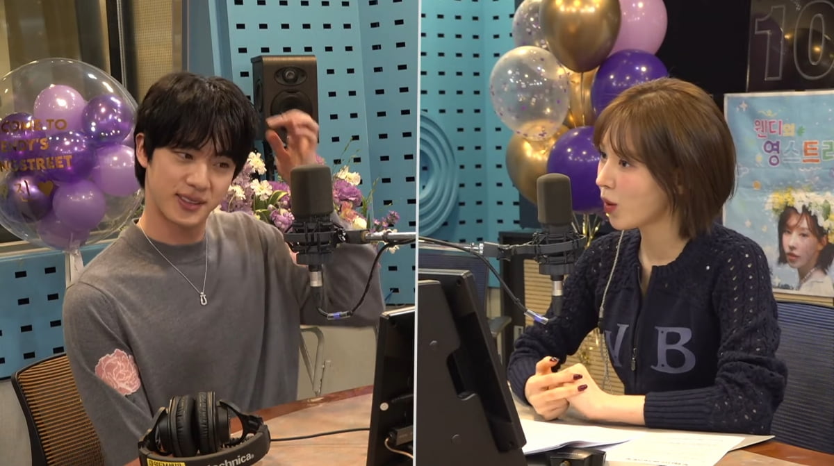BTS's Jin Rates His Acting Skills on 'Wendy's Youngstreet'