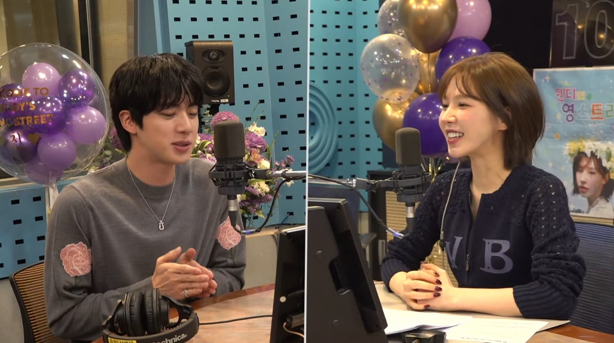 BTS's Jin Rates His Acting Skills on 'Wendy's Youngstreet'