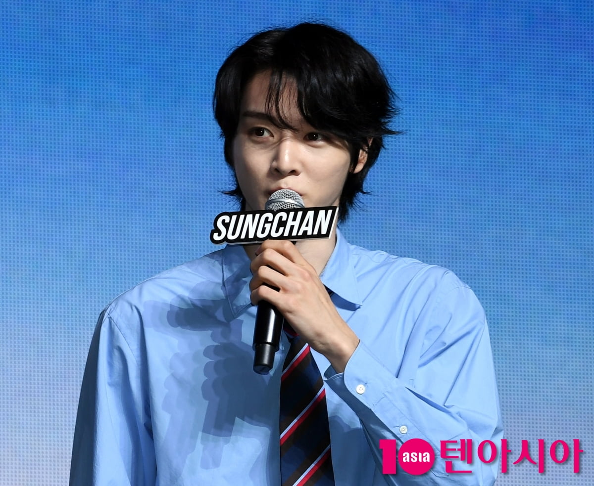 RIIZE's Sungchan Attends 'Odyssey' Showcase in Seoul