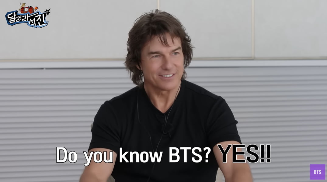 BTSのジン、ハリウッドスター トム・クルーズと感動の対面!