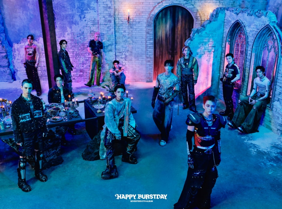 SEVENTEEN's 'HAPPY BURSTDAY' Dominates Charts Worldwide with Record-Breaking Sales