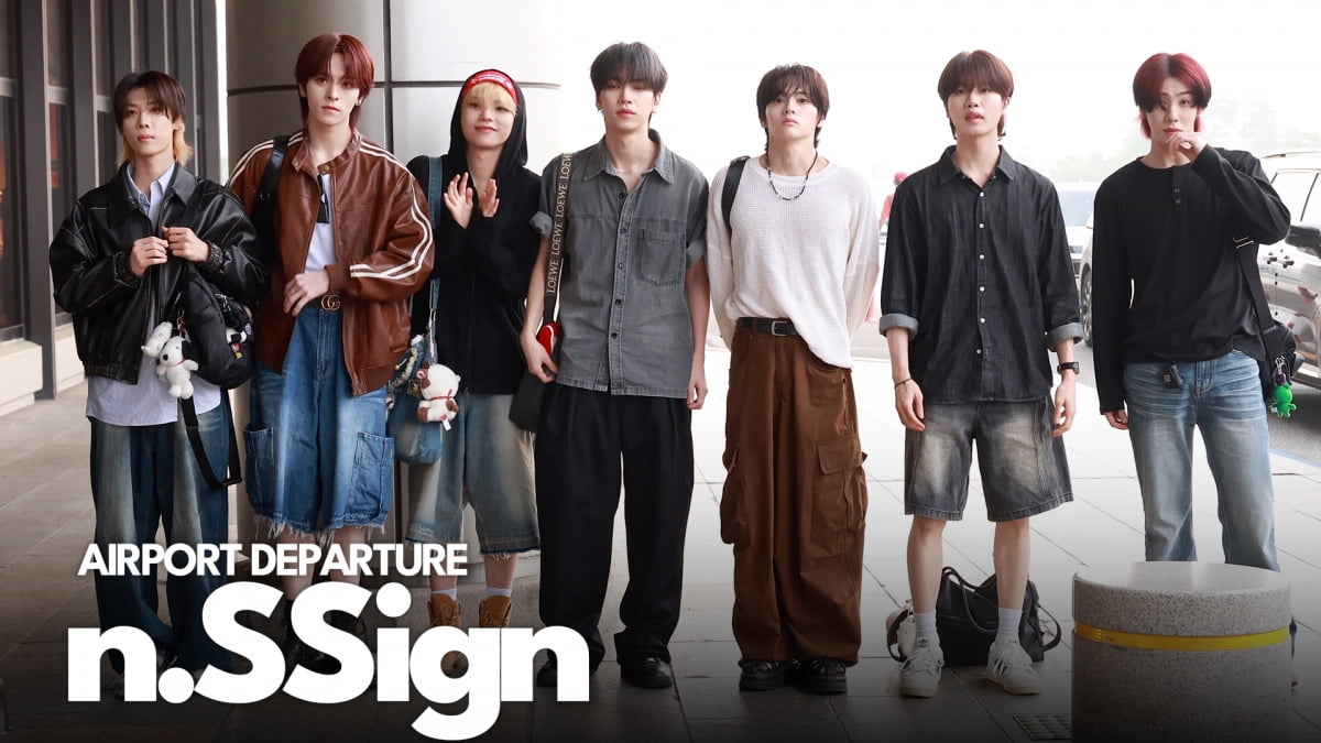 K-Pop Group n.SSign Departs for Japan for Overseas Schedule