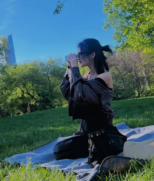 Kim Tae-ri Embraces Nature and Luck in Latest Instagram Post