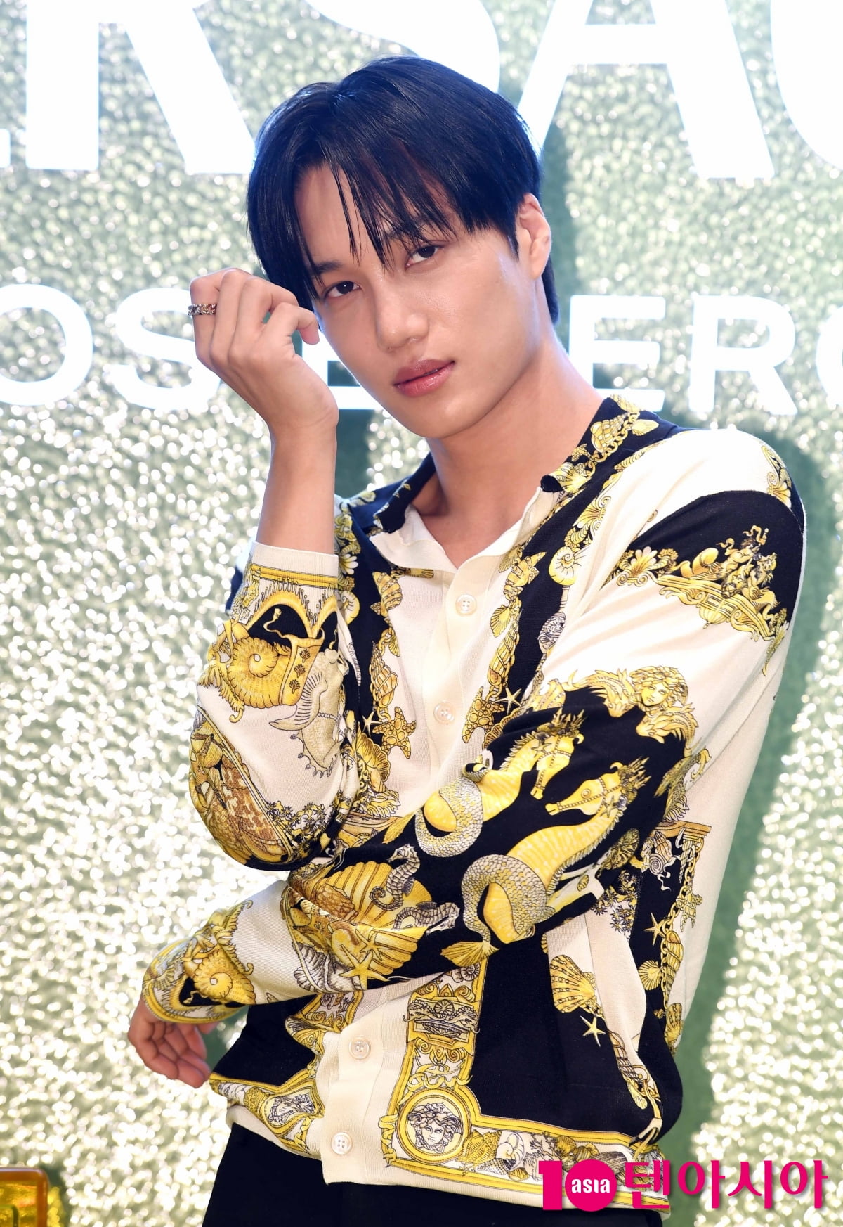 EXO's Kai Shines at Versace Eros Energy Launch Event in Seoul