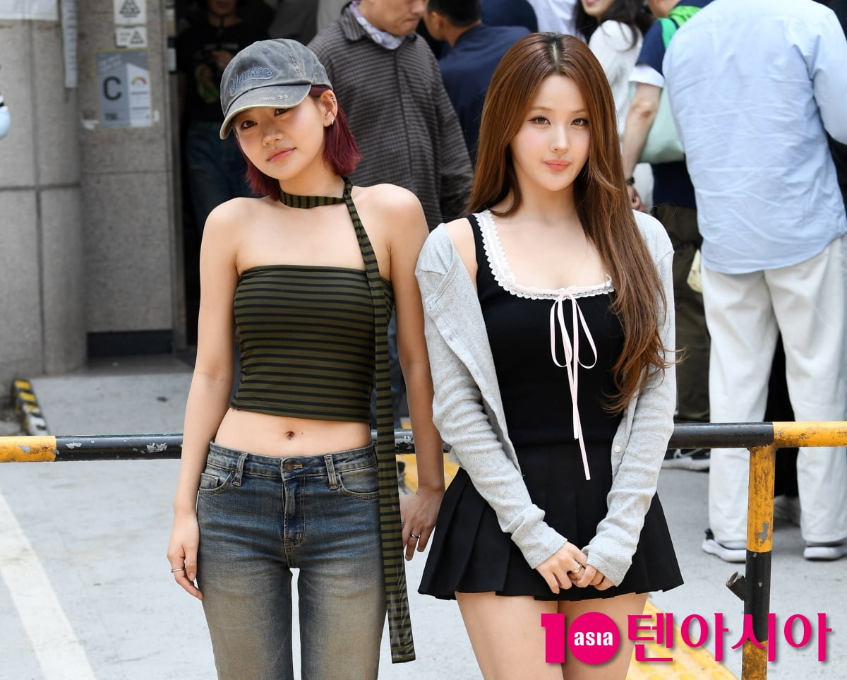 KISS OF LIFE Members Julie and Belle Cast Their Votes in Seoul
