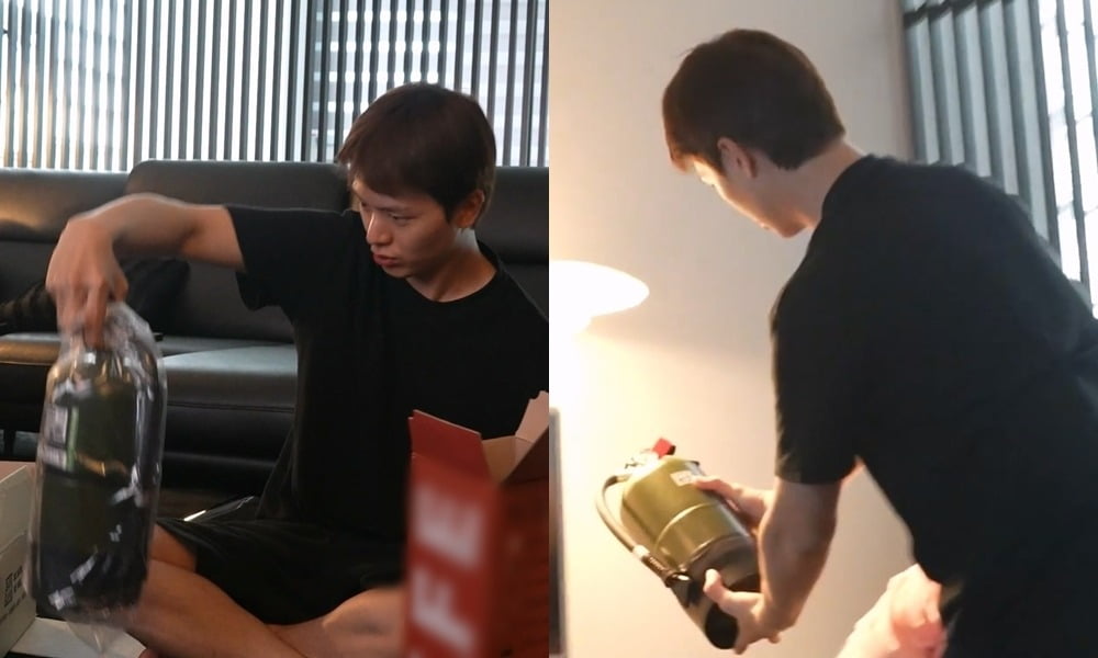 Yook Sungjae Takes on DIY Challenge with 'Black Enthusiast' Edition Home Makeover