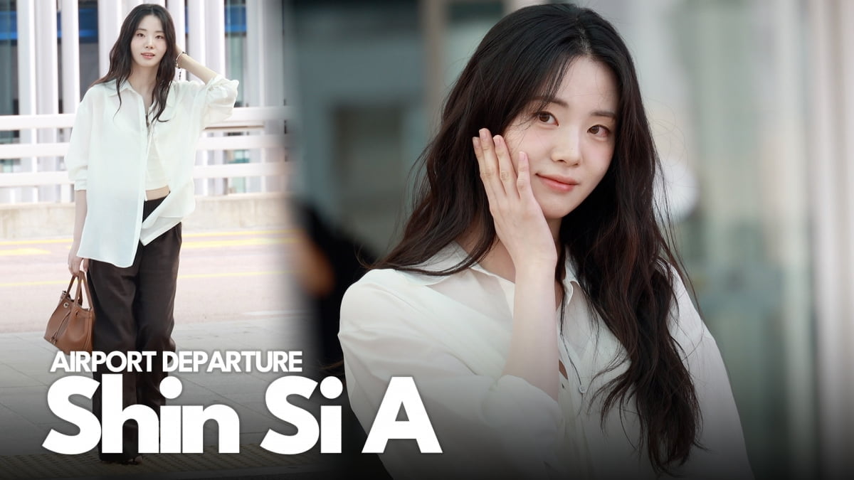 [4K] Shin Si-A, goddess-like beauty shines on her departure day!