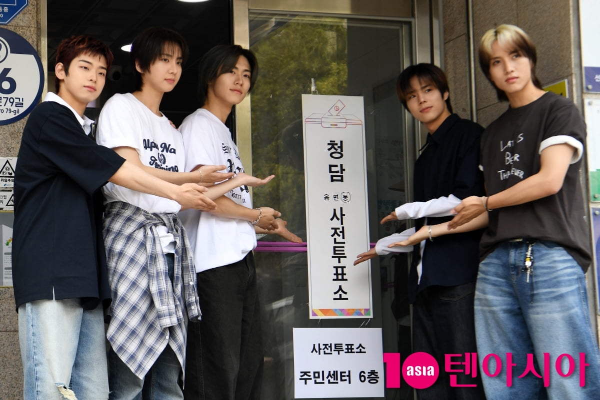 K-Pop Group 82Major Participates in Early Voting for South Korean Presidential Election