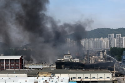금호타이어, 주불 진화…국가소방대응령 해제 '대응 1단계'