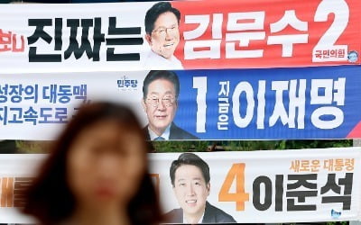 멀어지는 해외 토토사이트 순위…대선 '3자 대결' 굳어진다