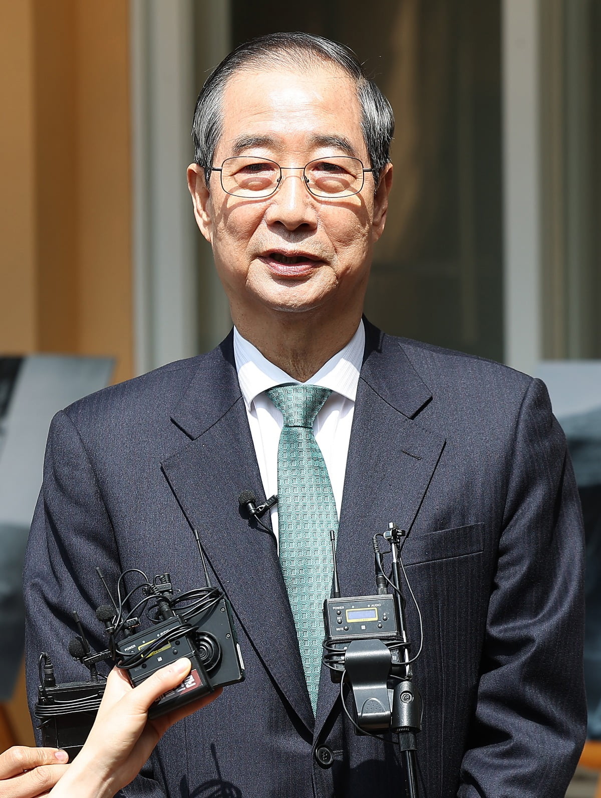 [속보] 한덕수 전 국무총리 국민의힘 입당