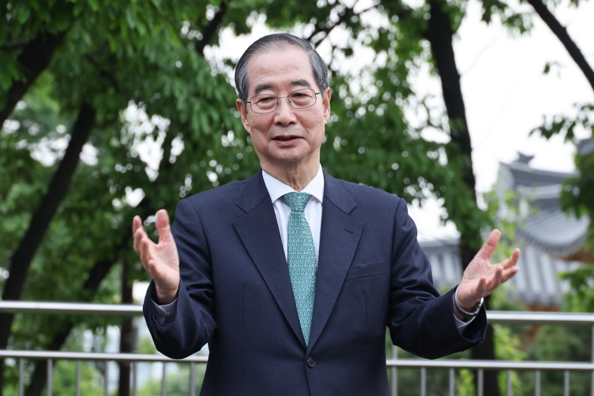 한덕수, 국민의힘 입당…"대선 승리 위해 전력 다할 것"