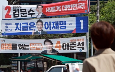지지율 7%P 오른 金…이준석과 합치면 李와 오차범위내 '접전'