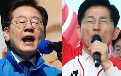 '대선후보 지지율' 이재명 46% 김문수 33% 이준석 7% [엠브레인퍼블릭]