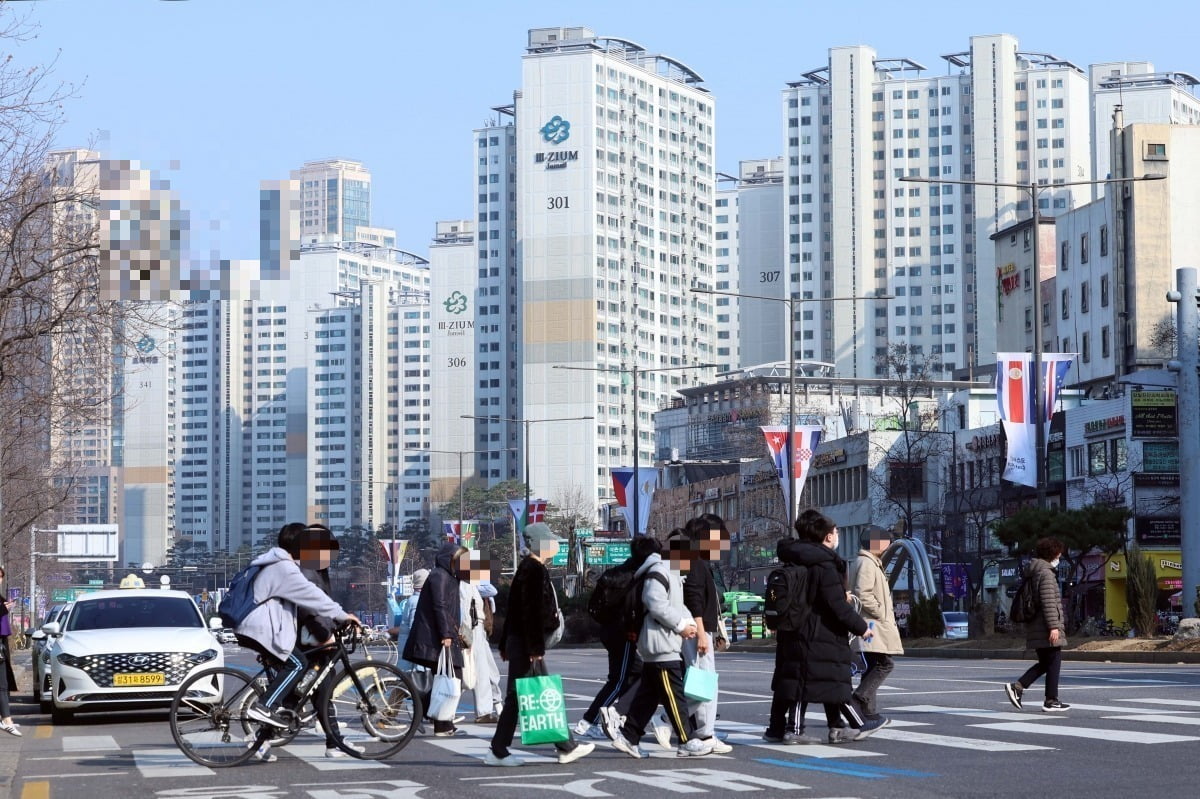 서울 송파구 잠실 트리지움 아파트 전경. 사진=최혁 기자