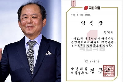 배우 김기천 "아침부터 이게 무슨 일"…국힘 특보 임명장에 분노