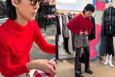 이번엔 홍진경…'빨간 옷' 입었다가 SNS 댓글 폭발