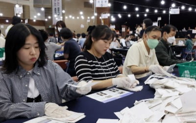제21대 대통령 선거 개표 시작