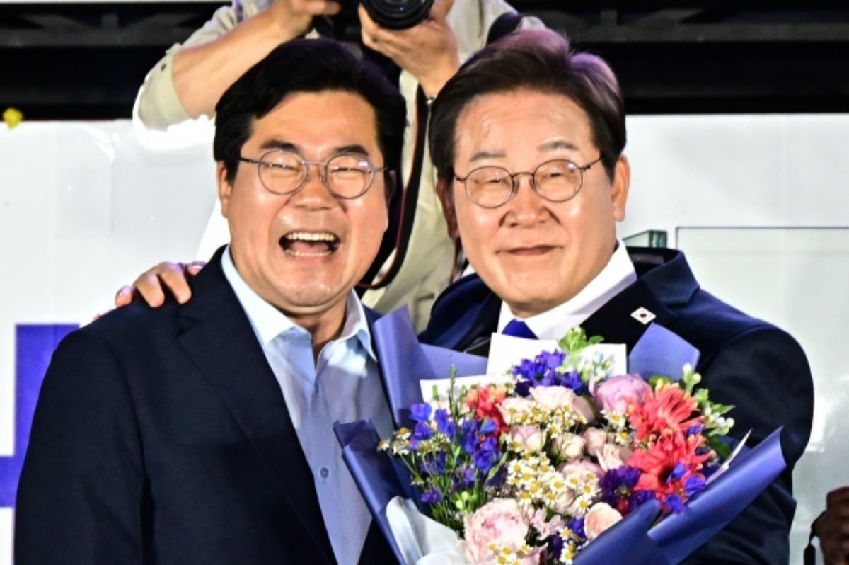 박찬대 더불어민주당 의원, 이재명 대통령. / 사진=국회사진기자단