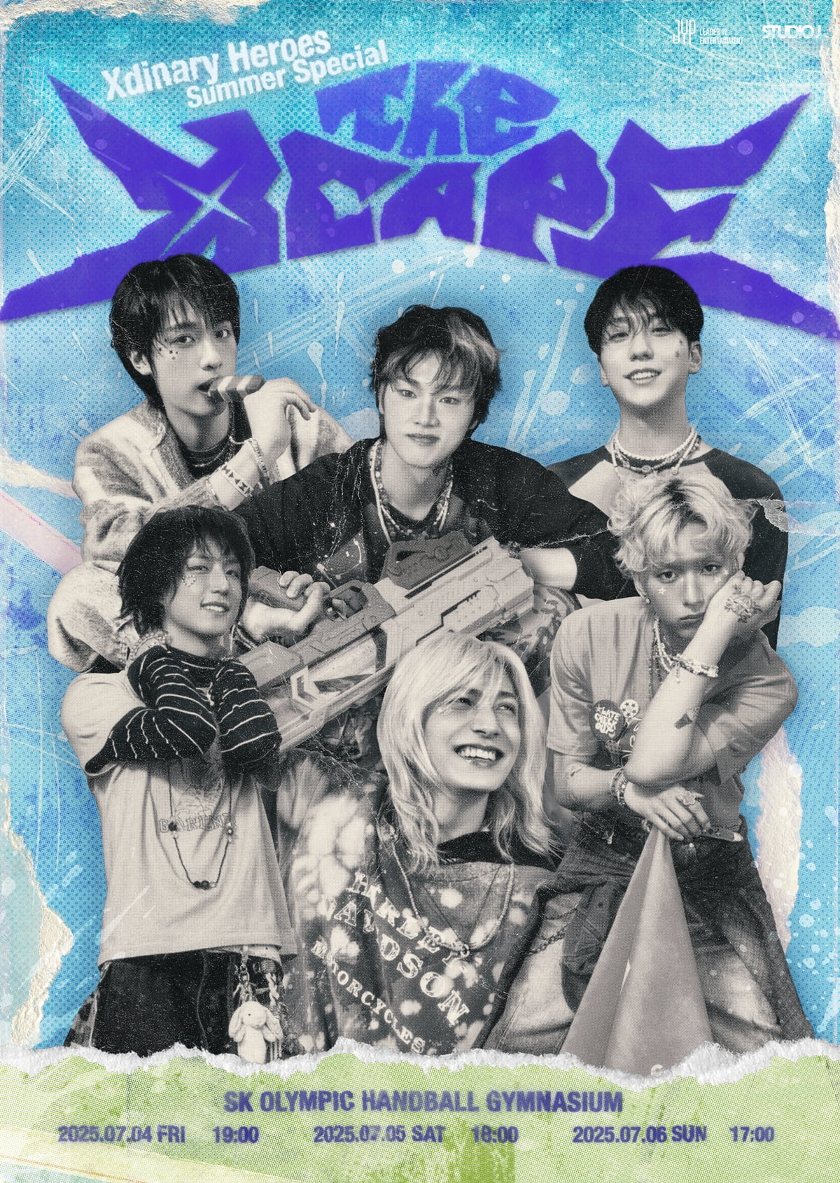 그룹 엑스디너리 히어로즈 /사진=JYP엔터테인먼트 제공