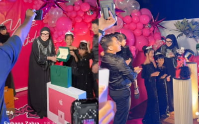 "3억밖에 못 써 미안" 11살 딸 초호화 생일파티…엄마 누구길래?