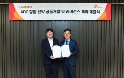 SK플라즈마, 에임드바이오와 ADC 신약 개발 나선다
