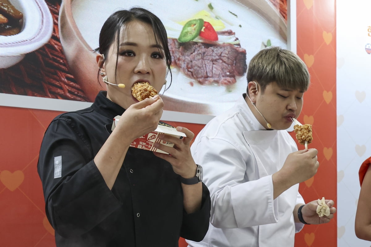정지선-윤남노 셰프, 라이스푸드 토크쇼 진행
