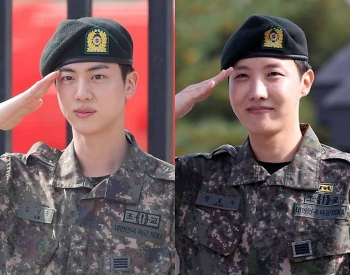 그룹 방탄소년단 진, 제이홉 /사진=연합뉴스