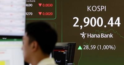코스피, 새 정부 출범 후 강세…장중 2900선 돌파