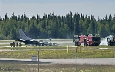 알래스카 'KF-16' 사고도 '조종사 실수'…올해만 세 번째