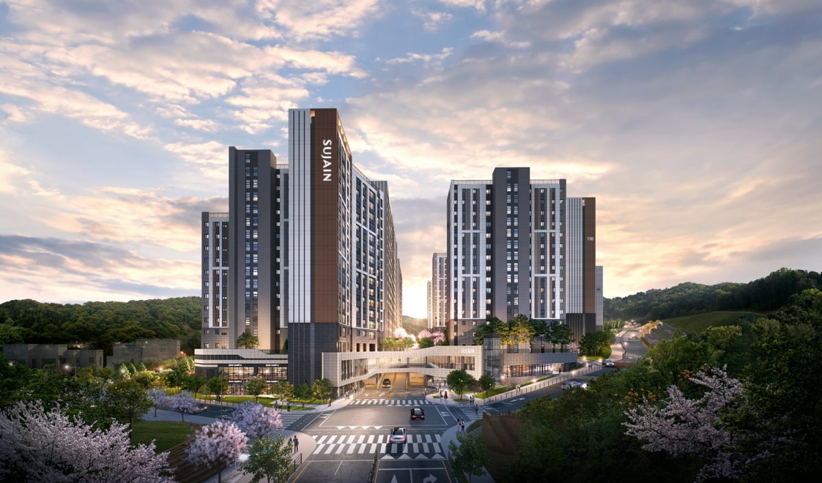 대전 문화공원 수자인 투시도. BS한양 제공