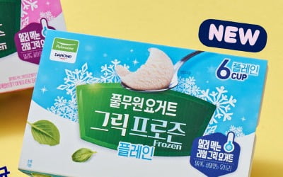풀무원다논, 얼려먹는 ‘풀무원요거트 그릭 프로즌’ 출시